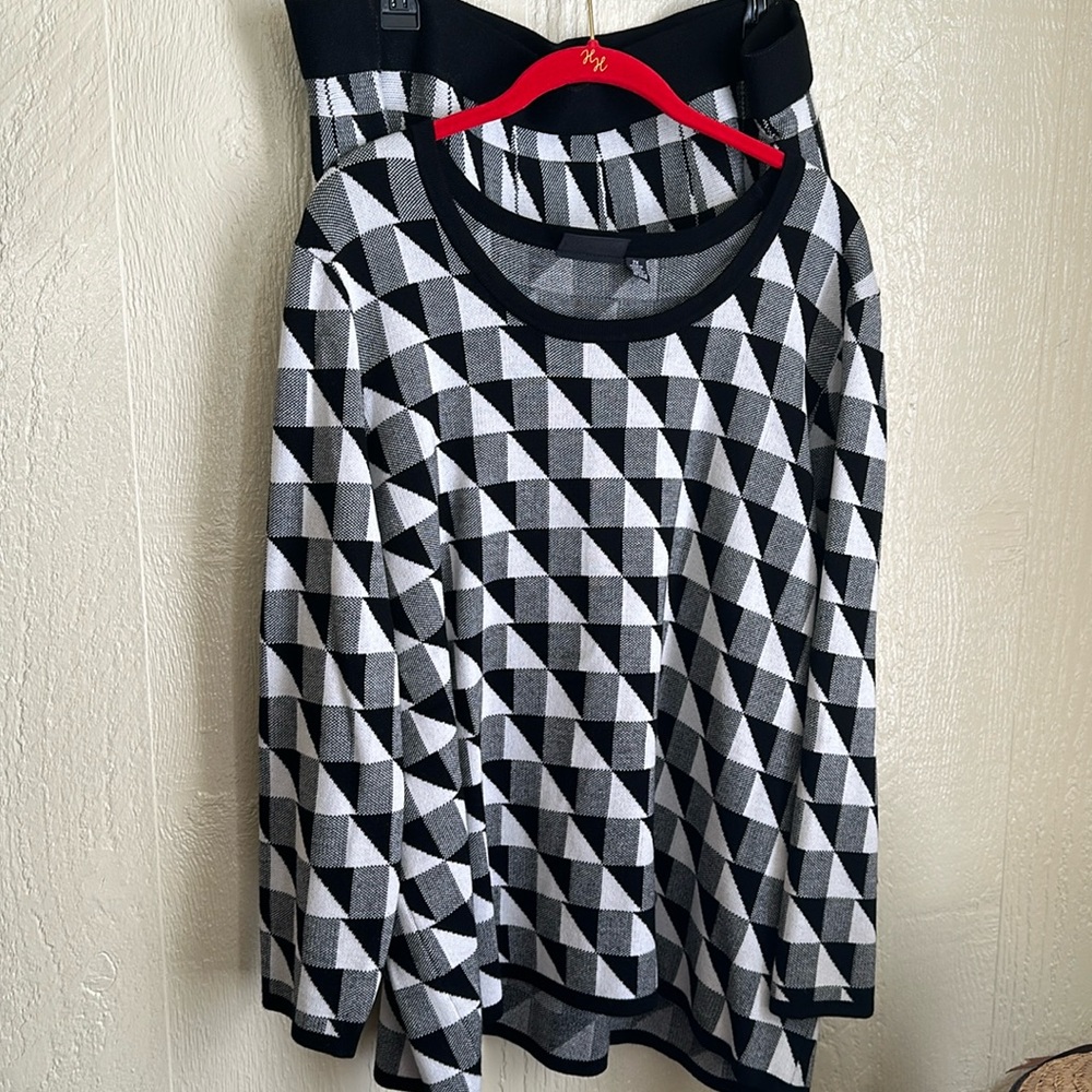 Nina Leonard skirt set size 2x
